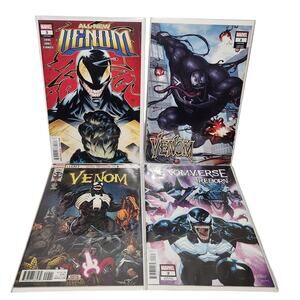 Marvel New Venom #3 Venom #1, Lethal Protector Part 1 #155, Venomverse Reborn #2